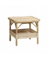 Table basse Nantucket en Moelle de Rotin Naturel 