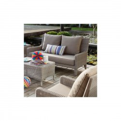 Canapé de jardin résine Allan galet