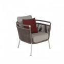 Fauteuil de jardin corde tressée Vegas