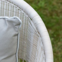 Canapé de jardin 3 places résine Biarritz