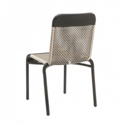 Chaise de jardin Tobago marron foncé