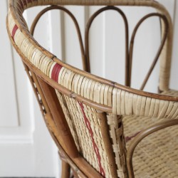 Fauteuil en rotin Bagatelle