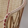 Banquette en rotin Bagatelle