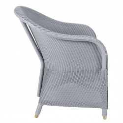 fauteuil-lloyd-loom-sidonie- finition bleu gris