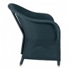 fauteuil-lloyd-loom-sidonie- finition bleu paon