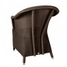 fauteuil-lloyd-loom-sidonie- finition chocolat