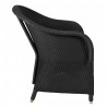 fauteuil-lloyd-loom-sidonie- finition noir