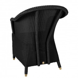 fauteuil-lloyd-loom-sidonie- finition noir