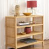Etagère console Saigon en cannage ajouré MM